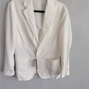 Giorgio Armani Classic White Blazer